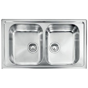CM 011274XCSSP Lavello IX Zenith 3'' 86X50 2 Vasche