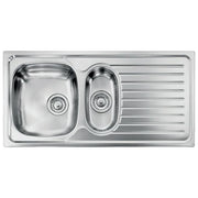CM 010445SCSSP Lavello IX Siros 3'' 100X50 2 vasche a sinistra