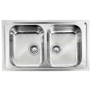 CM 011204XCSSP Lavello IX Filoslim 3'' 86X50 2 Vasche