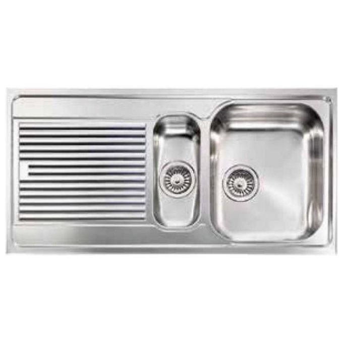 CM 011205DCSSP Lavello IX Filoslim 3'' 100X50 2 vasche a destra