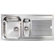 CM 011205SCSSP Lavello IX Filoslim 3'' 100X50 2 vasche a sinistra