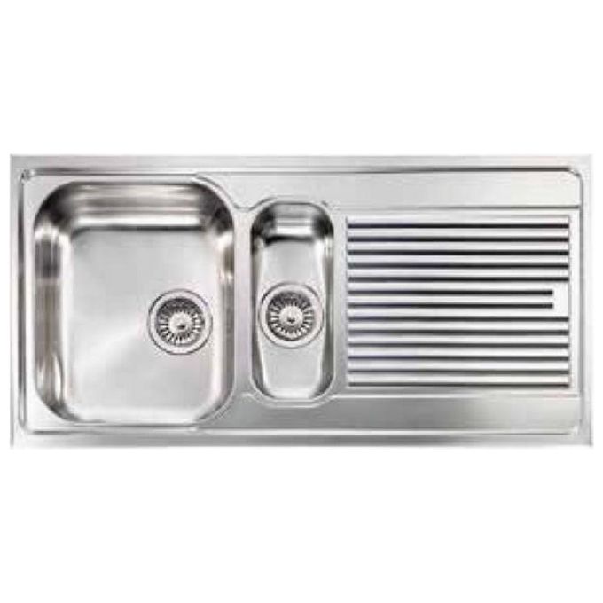 CM 011205SCSSP Lavello IX Filoslim 3'' 100X50 2 vasche a sinistra