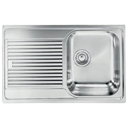 CM 011291DCSSX Lavello IX Zenith 3'' 79X50 1 Vasca a destra