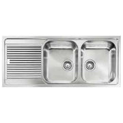 CM 011207DCSSP Lavello IX Filoslim 3'' 116X50 2 vasche a destra