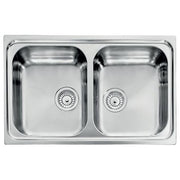 CM 011292XCSSX Lavello IX Zenith 3'' 79X50 2 Vasche