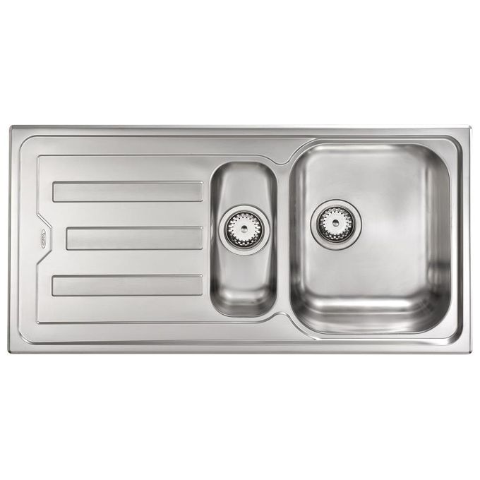 CM Lavello IX Cristal 3'' 100X50 2 vasche a destra