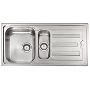 CM Lavello IX Cristal 3'' 100X50 2 vasche a sinistra