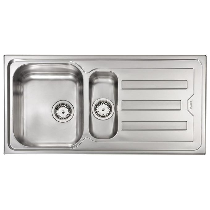 CM Lavello IX Cristal 3'' 100X50 2 vasche a sinistra