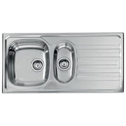 CM 010845SCSSP Lavello IX Nihal 3'' 100X50 2 vasche a sinistra