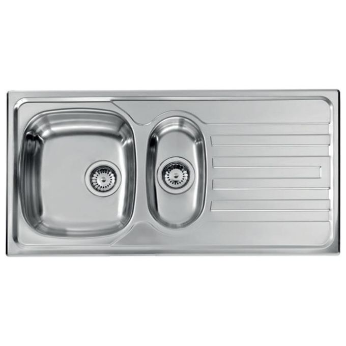 CM 010845SCSSP Lavello IX Nihal 3'' 100X50 2 vasche a sinistra