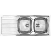 CM 015447DCSSX Lavello IX Universal 3'' 116X50 2 vasche a destra