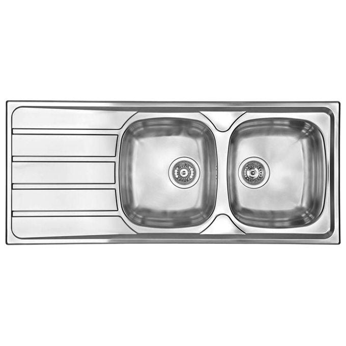 CM 015447DCSSX Lavello IX Universal 3'' 116X50 2 vasche a destra