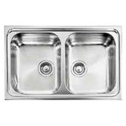 CM 011252XCSSP Lavello IX Zenith Plus 3'' 79X50 2 Vasche