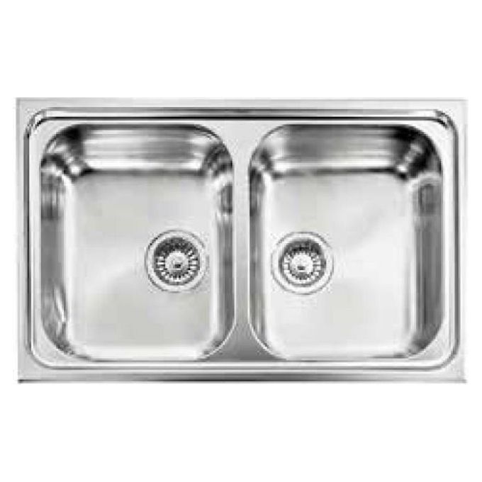 CM 011252XCSSP Lavello IX Zenith Plus 3'' 79X50 2 Vasche