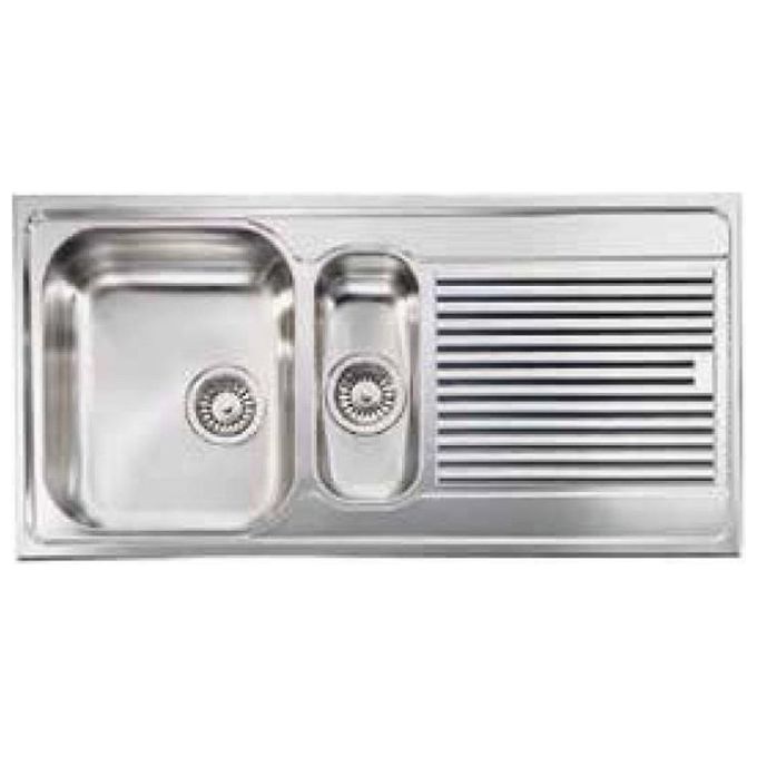 CM 011255SCSSP Lavello IX Zenith Plus 3'' 100X50 2 vasche a sinistra