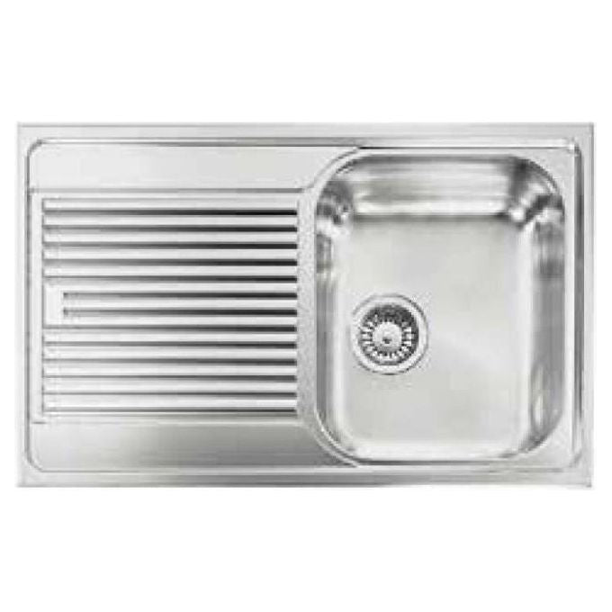 CM 011261DCSSP Lavello IX Zenith Plus 3'' 79X50 1 Vasca a destra