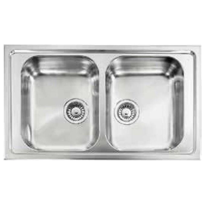 CM 011264XCSSP Lavello IX Zenith Plus 3'' 86X50 2 Vasche
