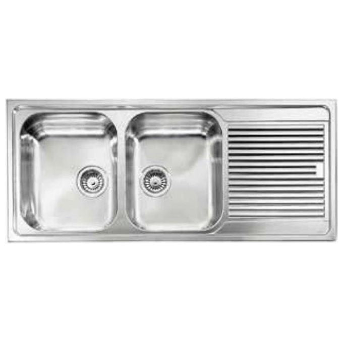 CM 011267SCSSP Lavello IX Zenith Plus 3'' 116X50 2 vasche a sinistra