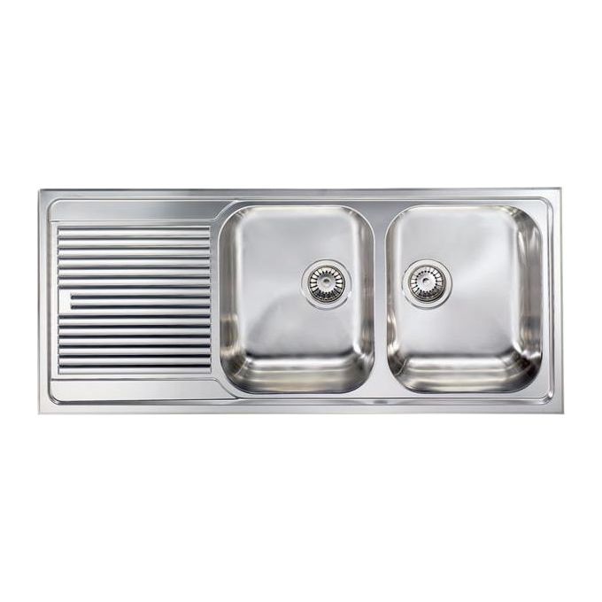 CM Lavello IX Zenith Plus 3'' 116X50 2 vasche a destra