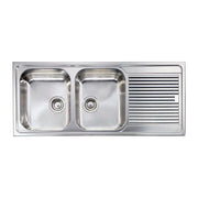 CM Lavello IX Zenith Plus 3'' 116X50 2 vasche a sinistra
