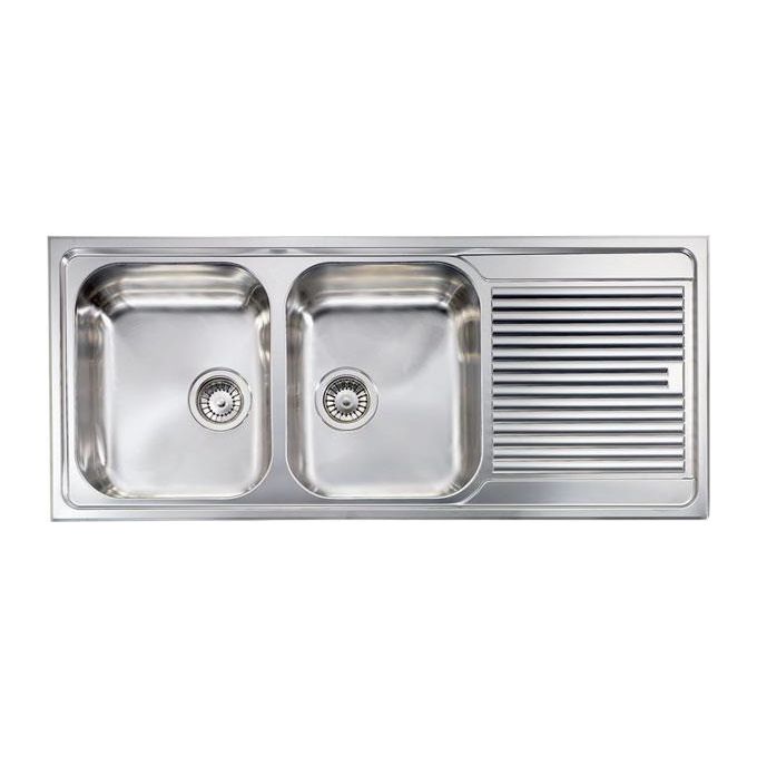 CM Lavello IX Zenith Plus 3'' 116X50 2 vasche a sinistra