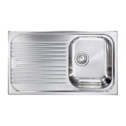 CM 010593DCSSX Lavello IX Atlantic 3'' 86X50 1 Vasca a destra