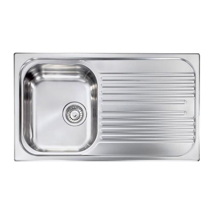 CM 010593SCSSX Lavello IX Atlantic 3'' 86X50 1 Vasca a sinistra