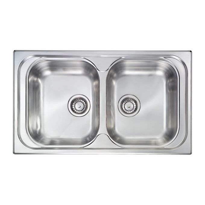 CM 010594XCSSX Lavello IX Atlantic 3'' 86X50 2 Vasche
