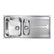 CM 010595SCSSP Lavello IX Atlantic 3'' 100X50 2 vasche a sinistra