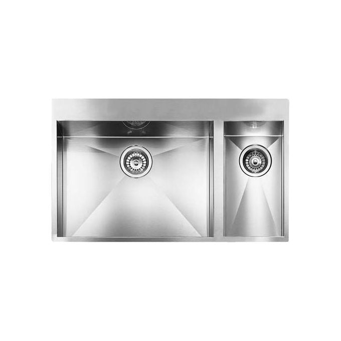 CM 012937DCSSP Lavello IX Filoquadra Mix 3'' 79X50X19-13 2 vasche a destra