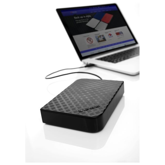 Verbatim 47683 Hard Disk Esterno Store n Save 2Tb 3,5'' Usb 3.0
