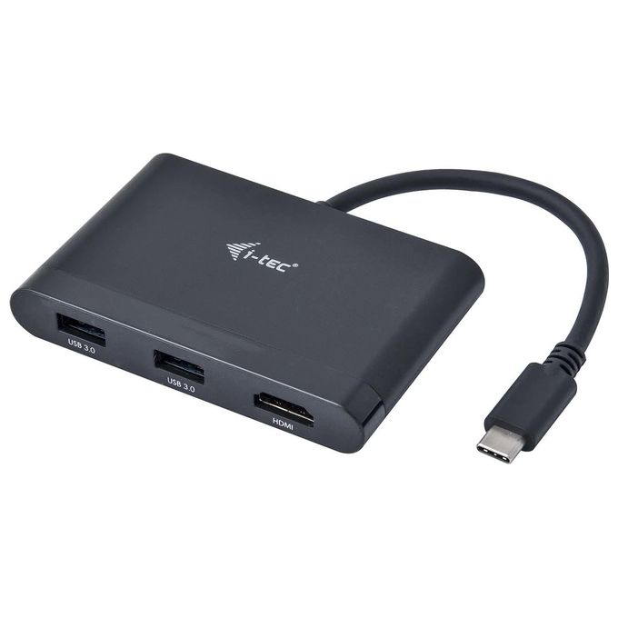I-Tec C31DTPDHDMI Hub di Interfaccia Usb 3.0 Type-C 5000 Mbit-s Nero
