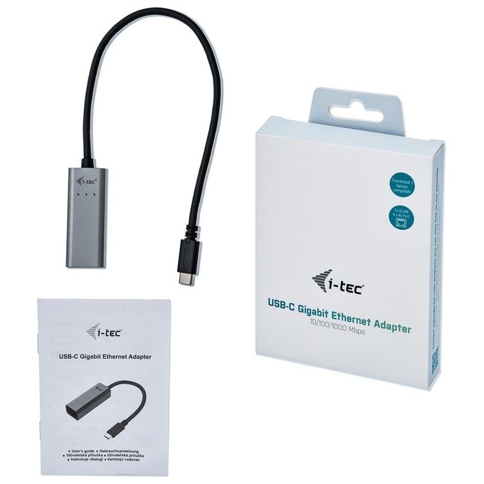 I-tec Metal C31METALGLAN Scheda di Rete e Sdattatore Ethernet 1000Mbit-s