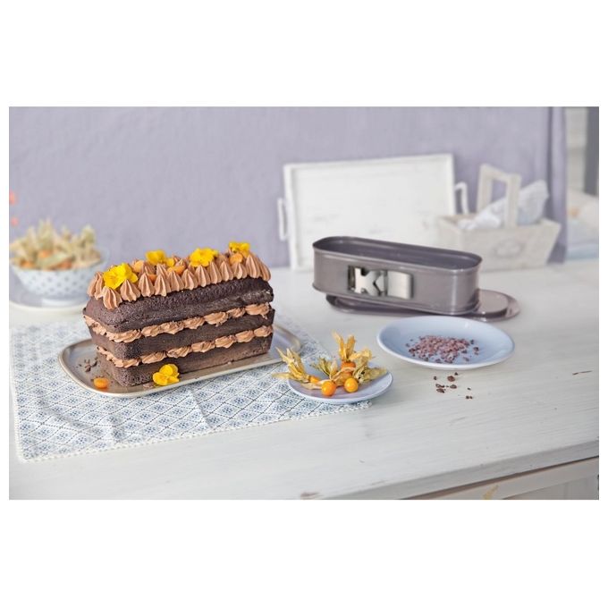 Kaiser La Forme Plus Stampo Apribile per Plumcake 30x11cm