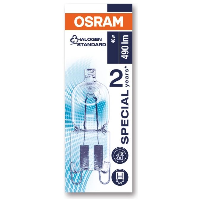 Osram Lampadina da Forno Alogena G9 40W 230V FS1 Chiaro