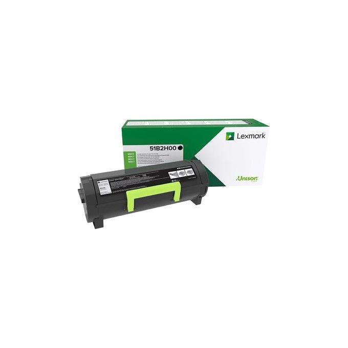 Lexmark 51B2H00 Toner Laser Nero