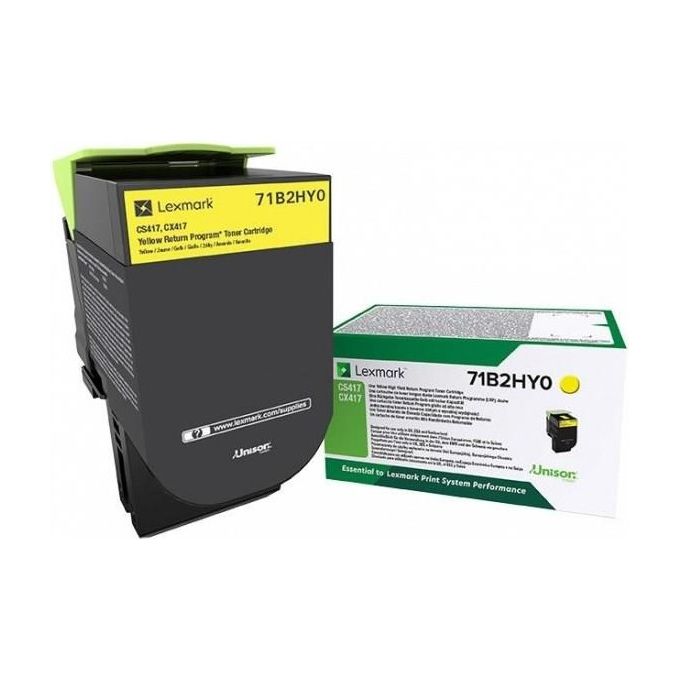 Lexmark Toner Giallo per CX417de-CX517de-CS417dn-CS517de