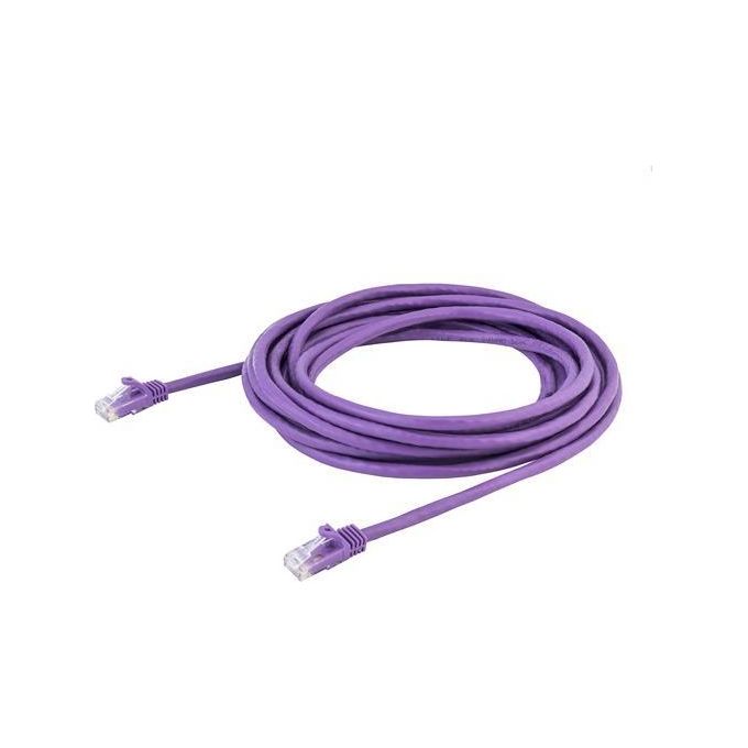 StarTech N6PATC5MPL Cavo Patch Cat6 UTP Ethernet Gigabit RJ45 Antigroviglio 5m colore Viola