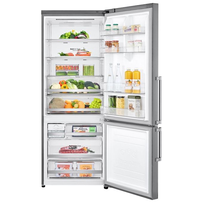 LG GBB567PZCMB Frigorifero Combinato 462 L 185 cm Classe E 41 dB No Frost Wi-Fi Door Cooling Linear Cooling colore Acciaio Inox