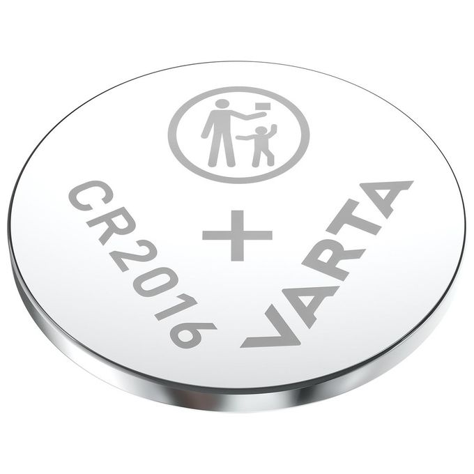Varta Cr2016 Batterie a Bottone al Litio da 3V 2 Pezzi