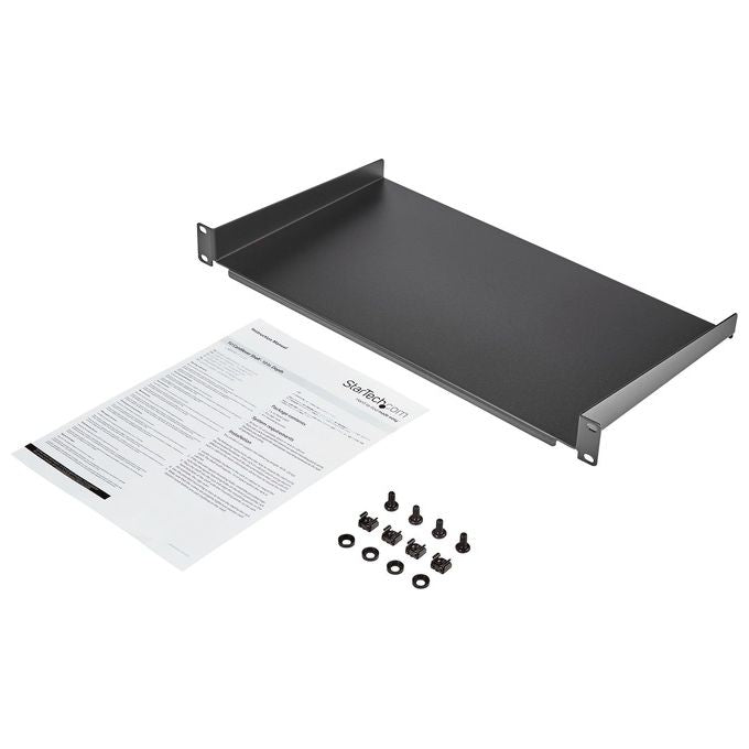 Startech Scaffale per Rack Server 1U Profondita' da 400mm