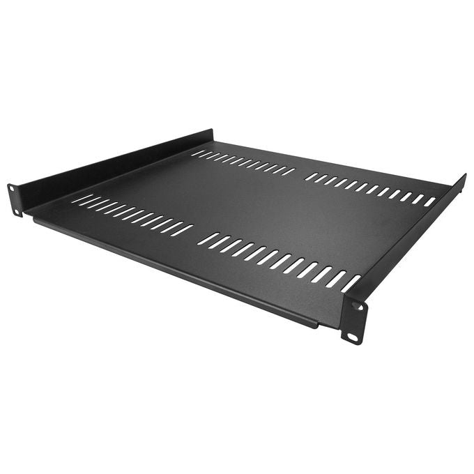 StarTech CABSHELF116V Mensola per Rack 1U Ventilata in Acciaio Capacita' 20 Kg Profondita' 41 cm colore Nero