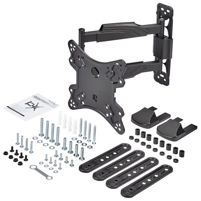 Startech FPWARTB1M Braccio Articolato Multidirezionale per tv a Schermo Piatto VESA 22'' A 55''