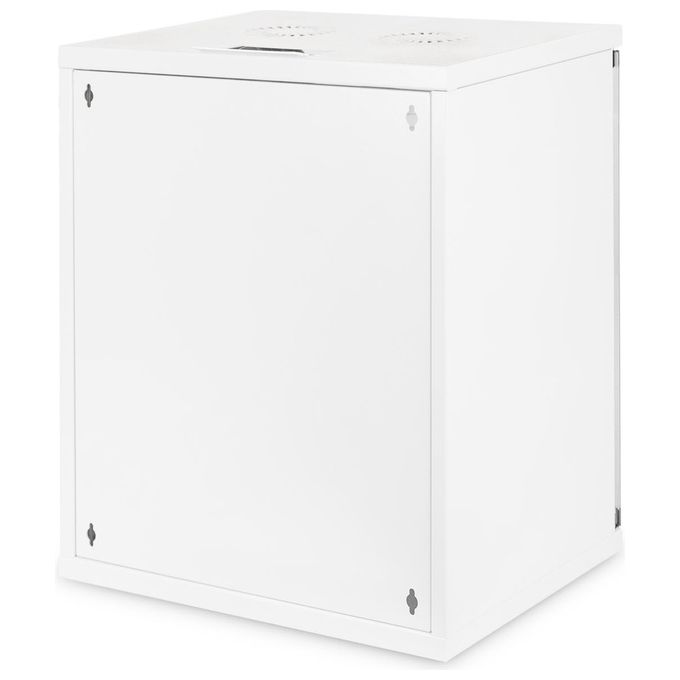 Digitus DN-19 12-U-S-1 SOHO Armadio Rack da Muro 19'' 12U 60 Kg IP20 porta in vetro profondita' 400 mm smontato colore Grigio