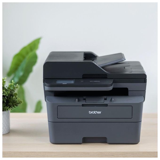 Brother DCPL2660DWRE1 Stampante Multifunzione Laser 3 in 1 A4 34 ppm Fronte Retro WiFi LAN USB Touchscreen 250 fogli colore Nero