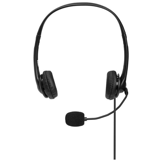 Lindy Cuffie Stereo Usb con Microfono Nero