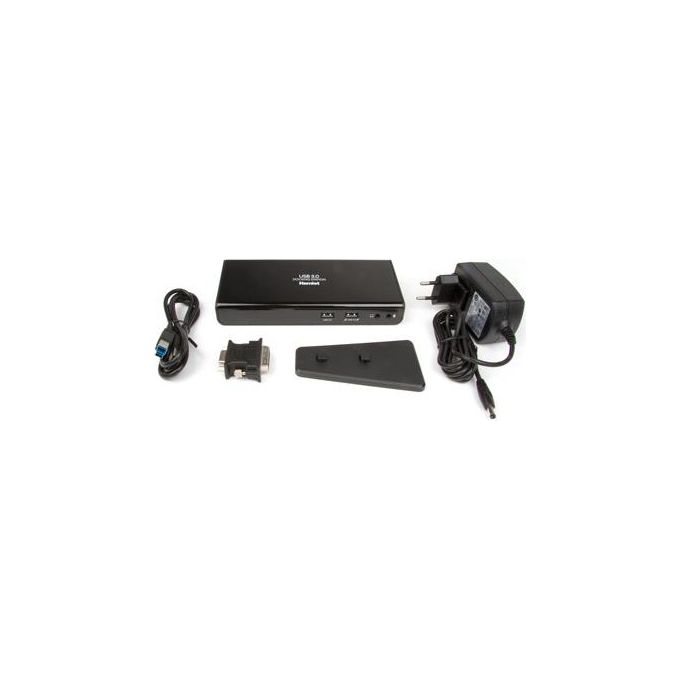 Hamlet dual Docking Station usb 3.0