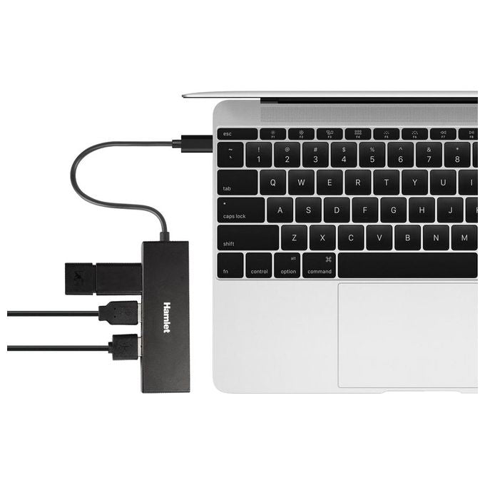 Hamlet XHUB4031TC Hub 4 x USB 3.1 Gen 1 desktop