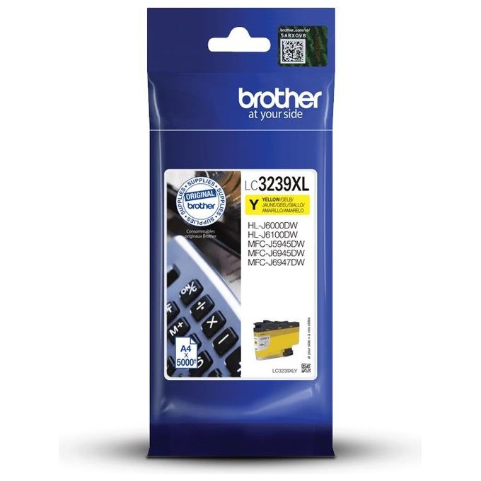 Brother LC-3239XLY Cartuccia Originale Alta Capacita' XL Giallo