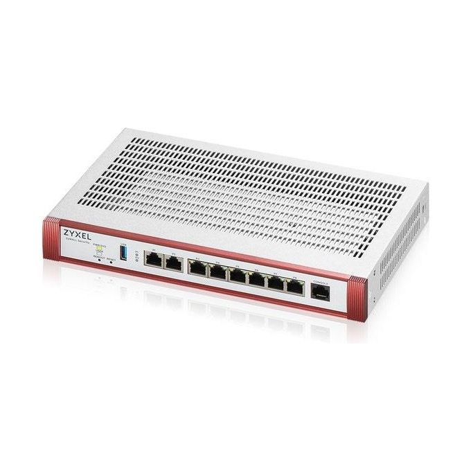 Zyxel USGFLEX200H-EU0102F USG FLEX 200H Firewall Hardware 5000 Mbit-s UTM 1 anno VPN 2x 2,5G 8 porte LAN fino a 100 utenti
